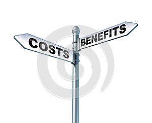 Costs Benefits Dilemma photo