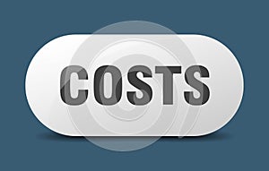 costs button. costs sign. key. push button.