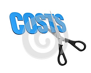 Costs Cuts Concept