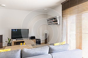 Cosy room with plasma tv