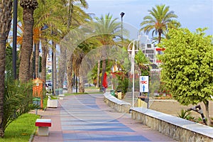 Streets of Torremolinos, Spain