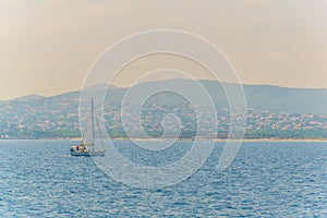 Cote d\'azure near Saint Raphael, France