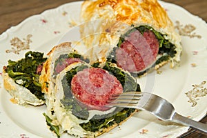 Cotechino in crust