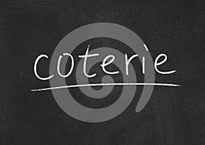 Coterie