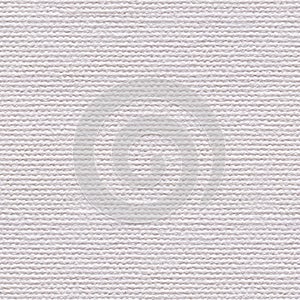 Coton canvas texture in classic white color for your design. Seamless pattern background.
