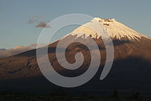 Cotopaxi at sunset photo