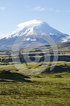 Cotopaxi Volcano in Ecuador photo