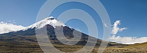 Cotopaxi volcano in ecuador photo