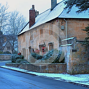 Cotswold Cottages in Winter