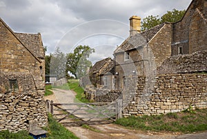 Cotswold farm at Cutsdean, Gloucestershire, England