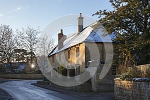 Cotswold House in Snow, Mickleton, Chipping Campden photo