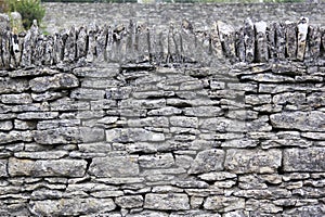 Cotswolds dry stone wall background