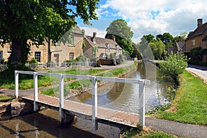 Cotswolds village of Lower Slaughter photo