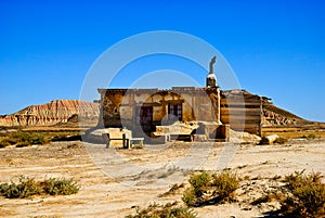 Cottage, Bardenas reales, Navarra, Spain