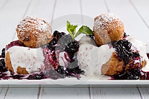 Cottage cheese donuts