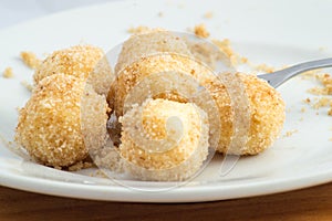 Cottage cheese dumplings