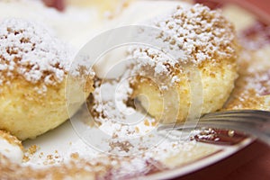 Cottage cheese dumplings