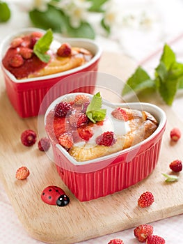 Cottage cheese souffle