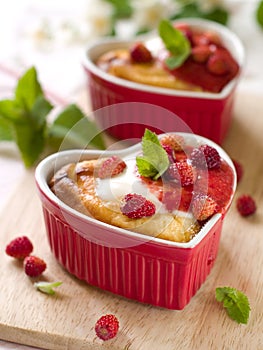 Cottage cheese souffle