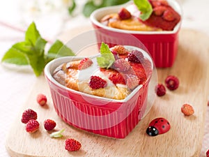 Cottage cheese souffle