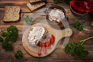 Cottage cheese spread