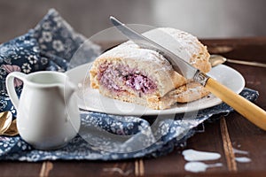 Cottage cheese strudel