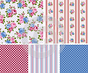 Cottage chic pattern