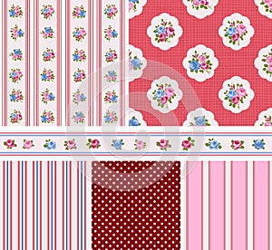 Cottage chic pattern