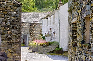 Cottage courtyard
