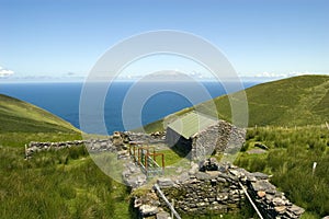 Cottage in Dingle Peninsula. Ireland