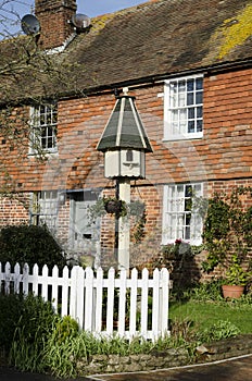 Cottage with a Dovecote in the Garden