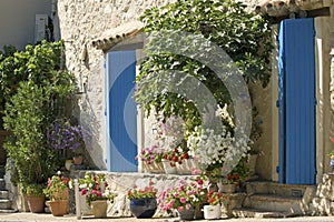 Cottage, French village. Provence.