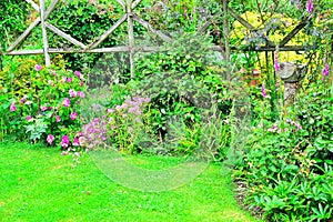 cottage garden detail