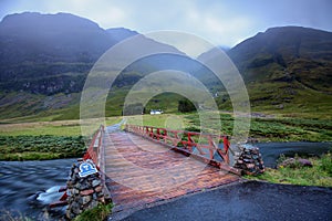 Cottage at Glencoe Scotland, UK