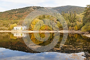 Cottage House by the lake at Granja San Ildefonso Segovia Spain