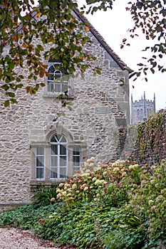 Cottage in its own ground, in the rural Somerset town of Bruton, UK.