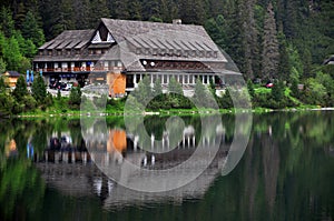 Cottage near lake