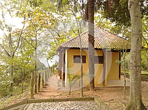 Cottage in Penhasco Dois Irmaos Park Rio de Janeiro Brazil. photo