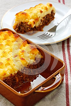 Cottage pie, shepherd's pie