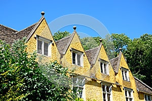 Cottages with dormer windows, Castle Combe.