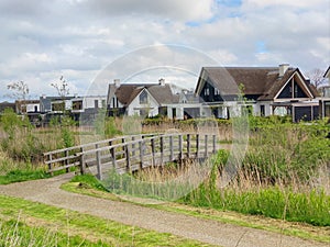 Cottages in a Dutch neighbouthood