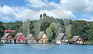 Cottages in Mecklenburg lake district,Germany