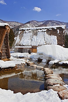 Cottages at Ogimachi Village