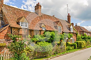 Cottages of Turville, Buckinghamshire, England