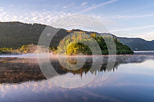 Cotton Ball Clouds over Derwentwater1