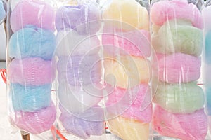 Cotton Candy Saimai is Thai-style candy in thailand