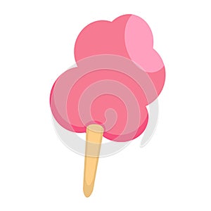 Cotton Candy. Vector cartoon illustration