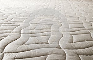 Cotton pattern on the mattress