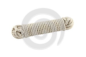 Cotton rope coil