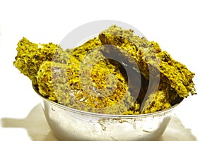 cotton seeds cake,cotton cake,animal food,cotton khali in bowl,Kapasiy khod photo